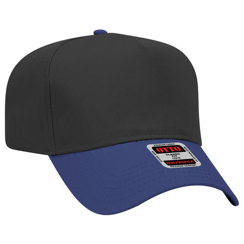 5 Panel Mid Profile Baseball Cap