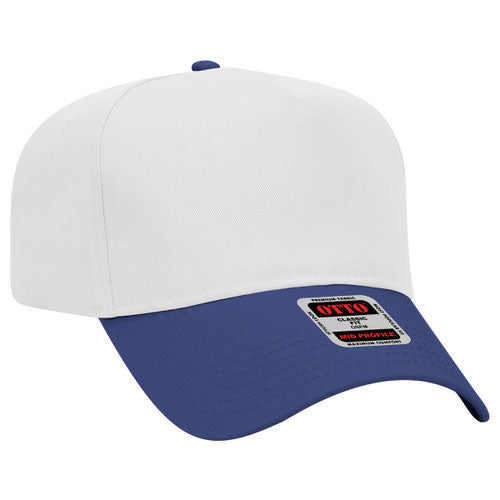 5 Panel Mid Profile Baseball Cap