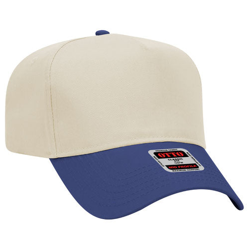 5 Panel Mid Profile Baseball Cap