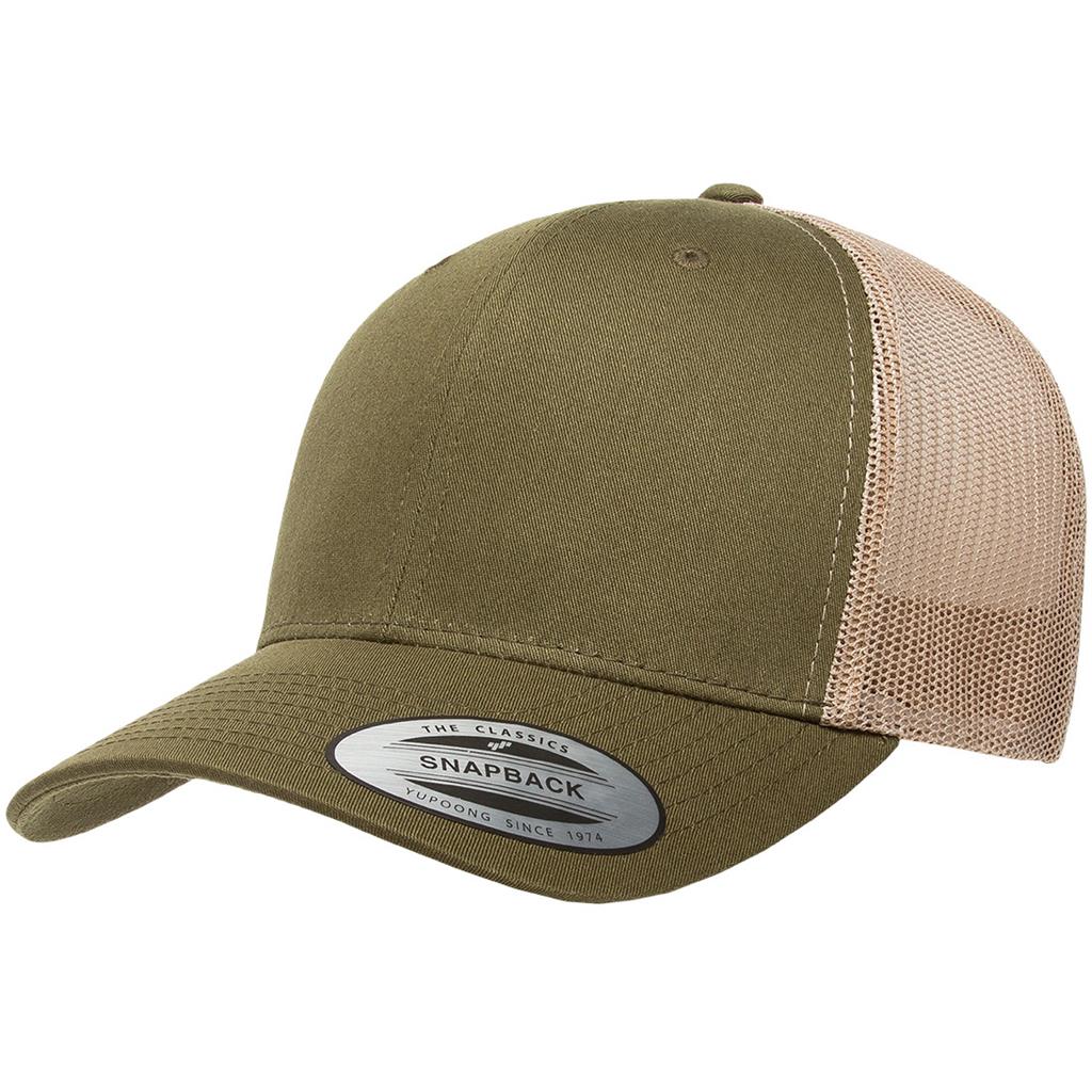 YP CLASSICS® RETRO TRUCKER CAP - 2-TONE