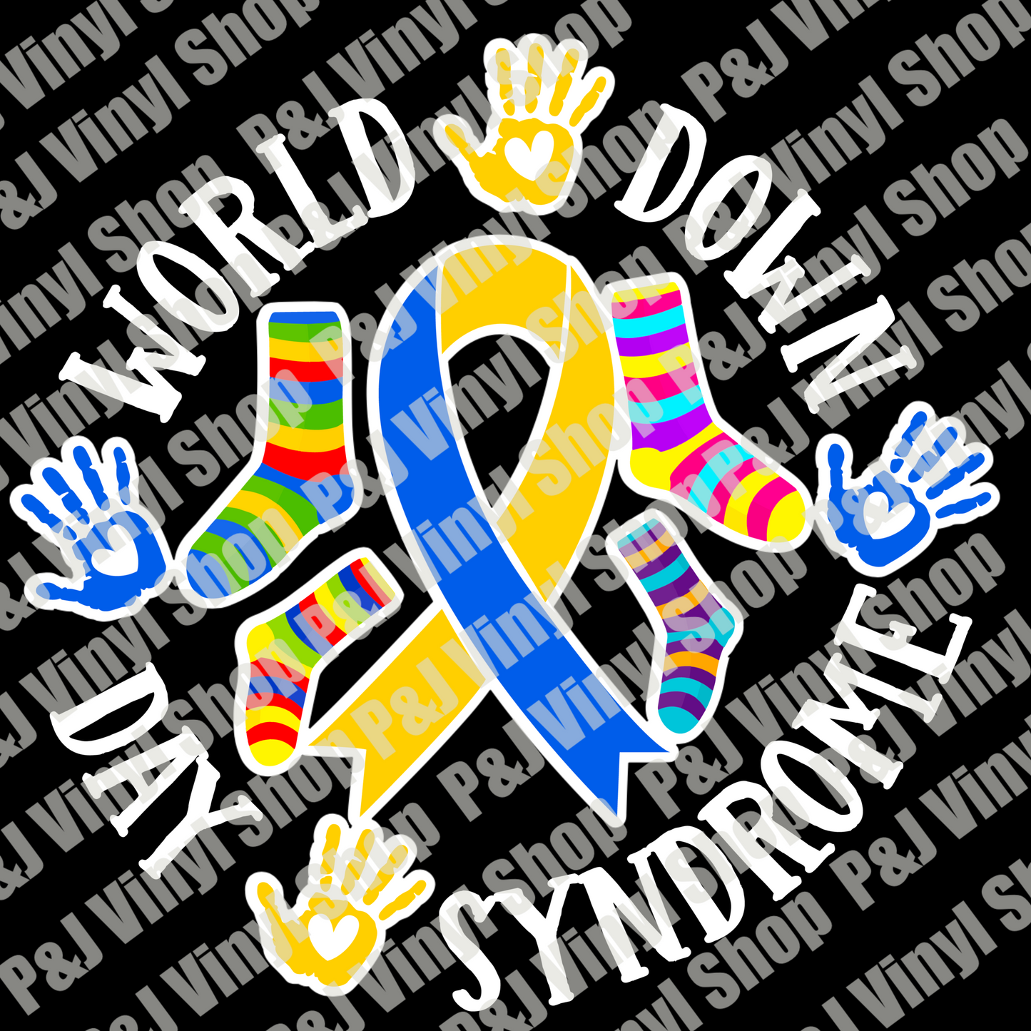 Down Syndrome HTV PRINTS