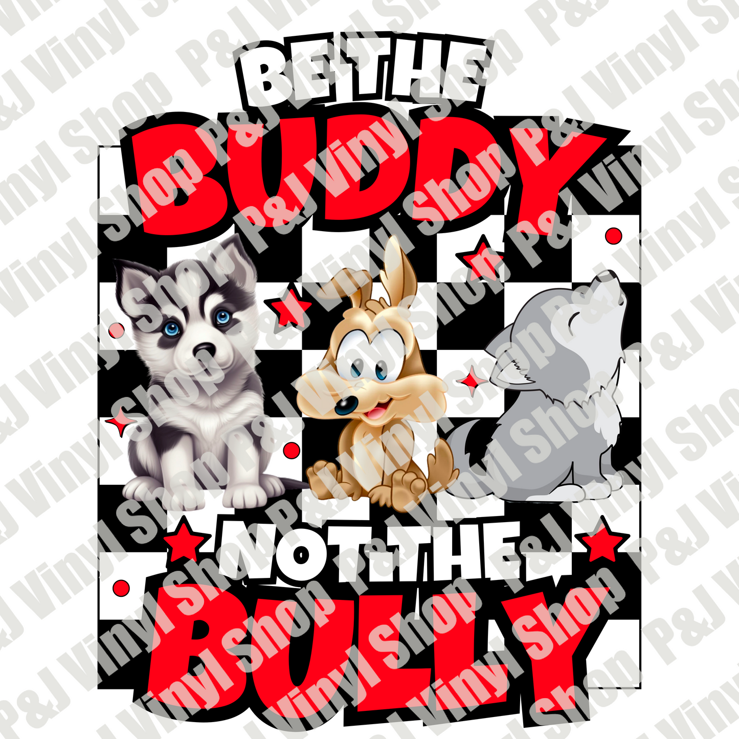be the buddy not the bully PNG