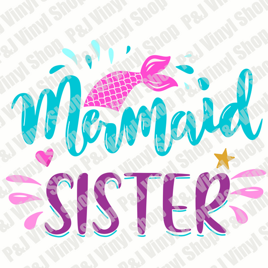 Mermaid sister png