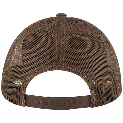 Corduroy Twill Solids 6 Panel Low Profile Mesh Back Trucker Hat