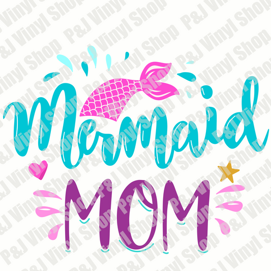 Mermaid mom png