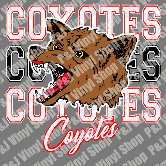 Coyotes #12 PNG