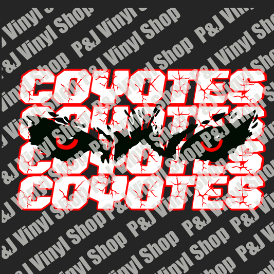 Coyotes #8 PNG